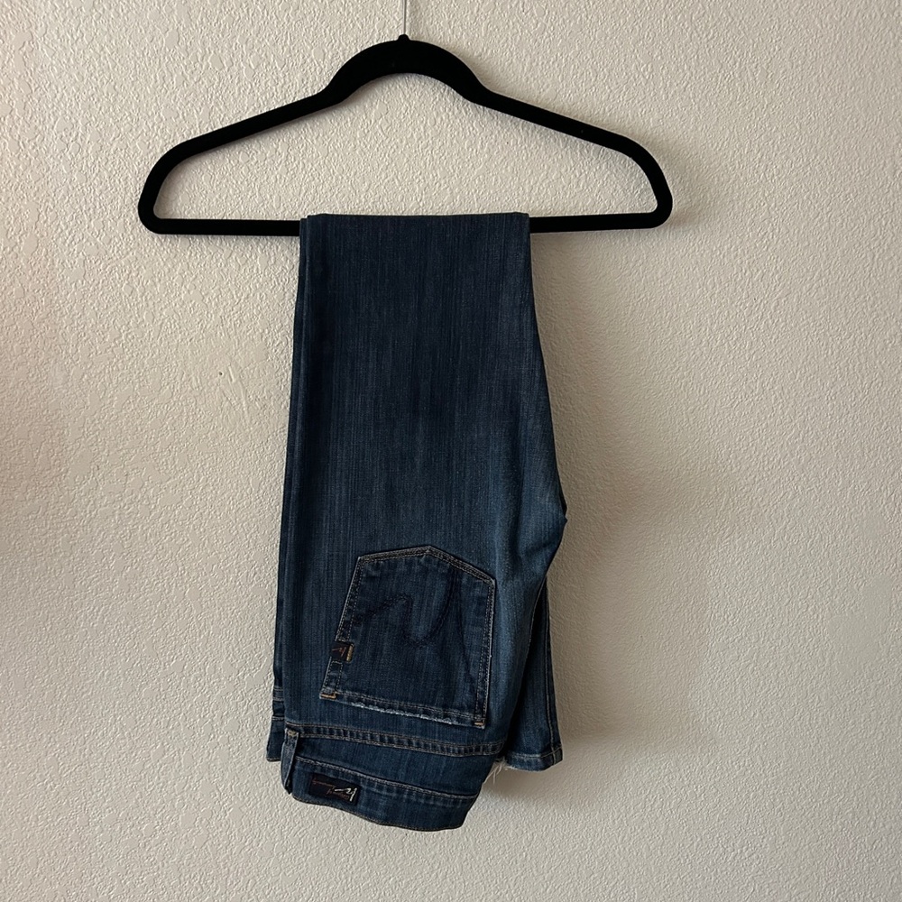 Mid wash jeans